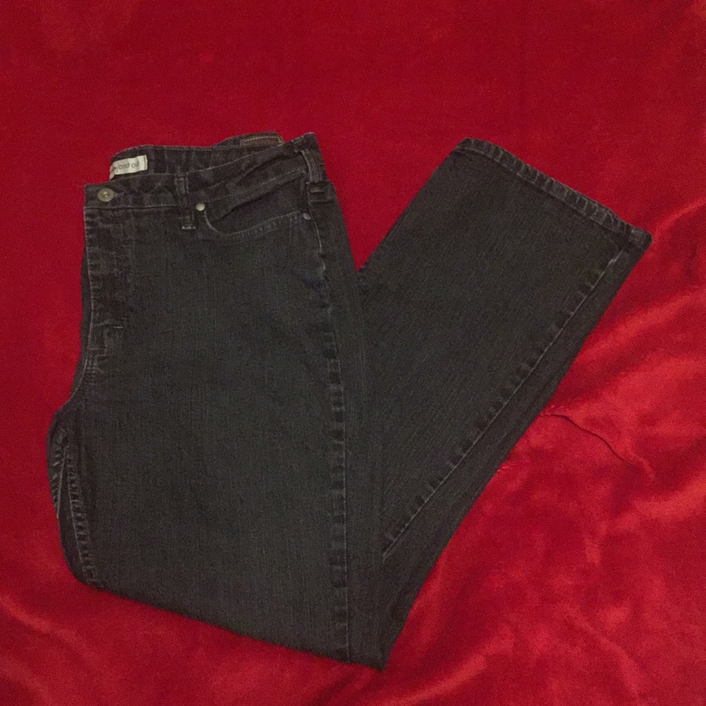 Black Rider Jeans, boot cut, Size 14P